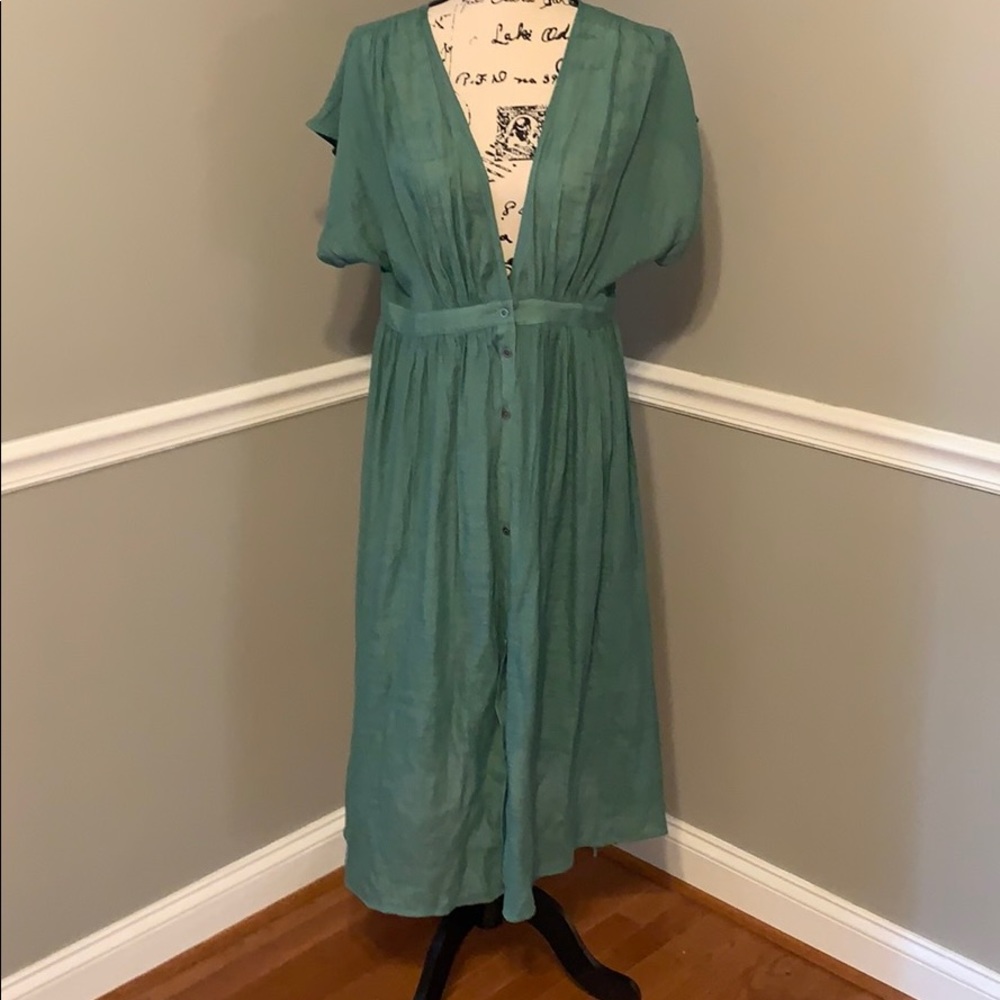 Green dress